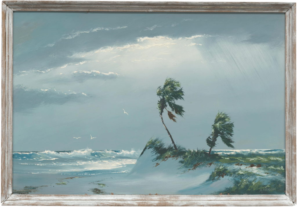 Harold Newton Highwaymen Painting Rough Sea Smithsonian